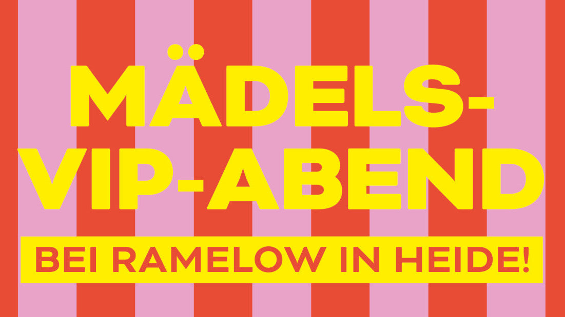 13. Mai: Mädelsabend in Heide - Jetzt Tickets sichern!