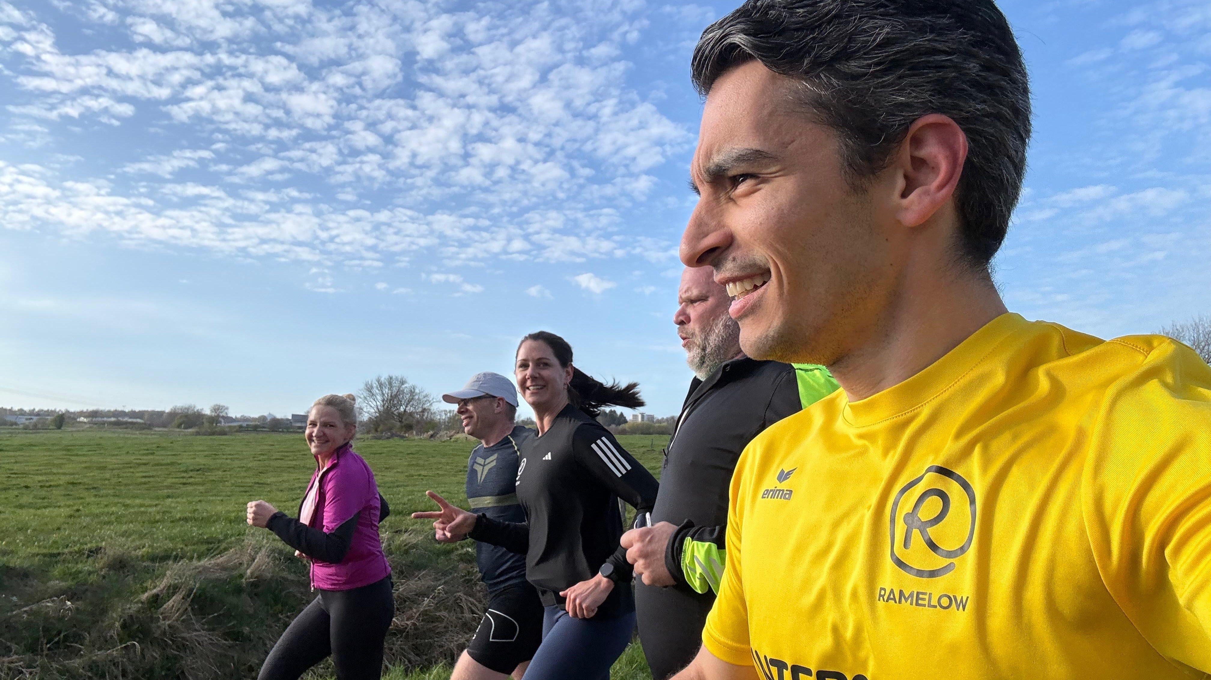 Mach mit beim Ramelow Running Club in Heide