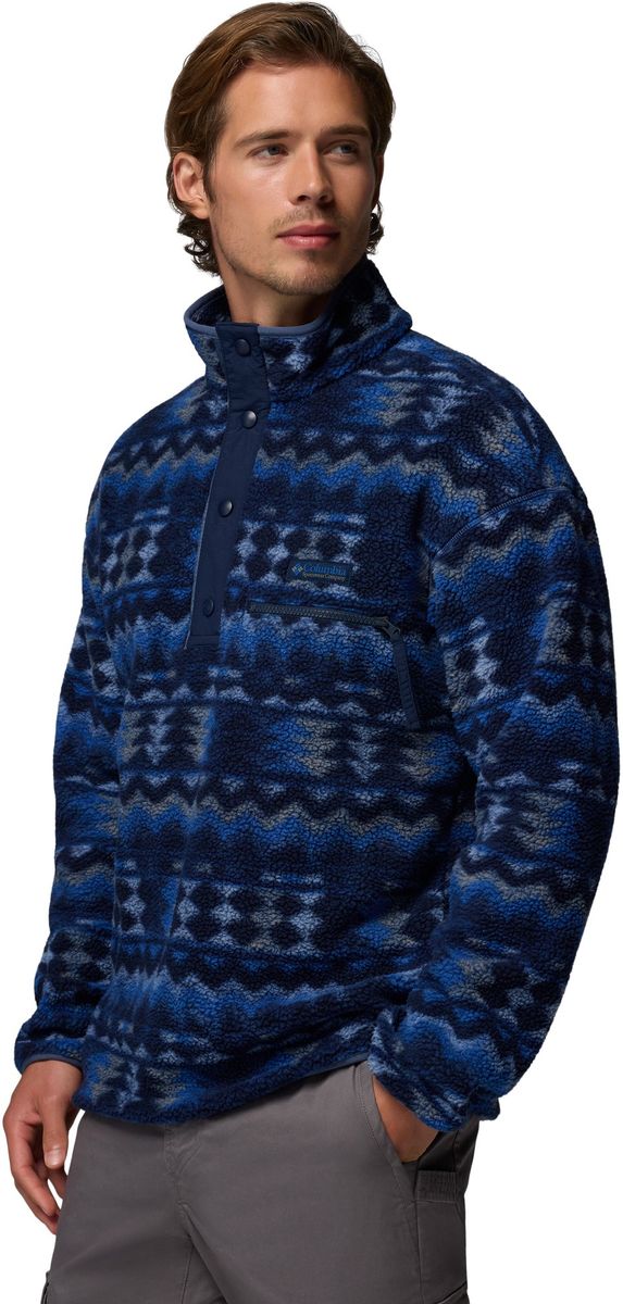 Helvetia II Printed Half Snap Flee