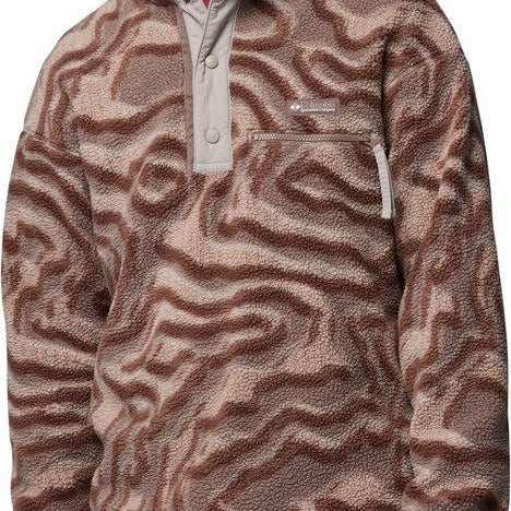Helvetia II Printed Half Snap Flee