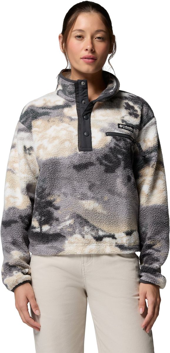 Helvetia II Printed Cropped Half Sn