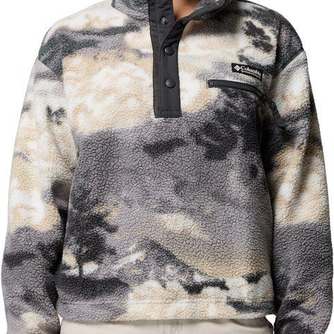 Helvetia II Printed Cropped Half Sn