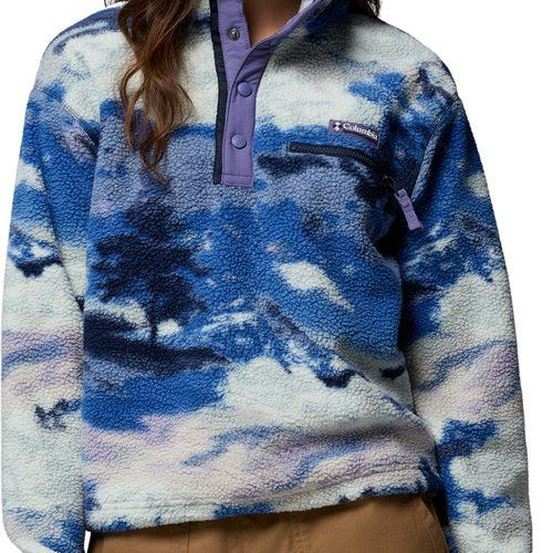 Helvetia II Printed Cropped Half Sn