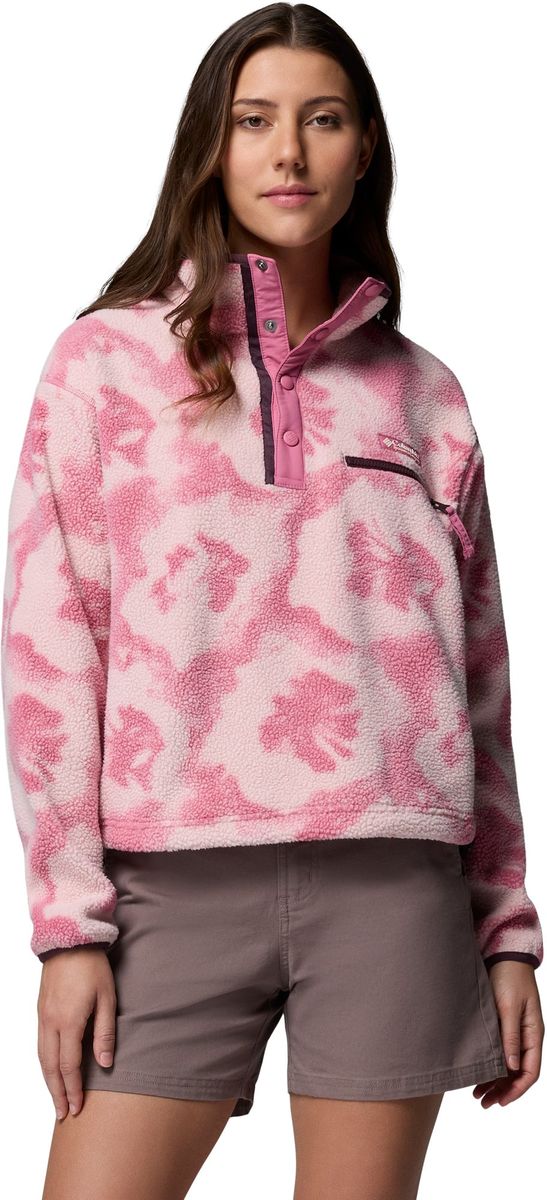 Helvetia II Printed Cropped Half Sn