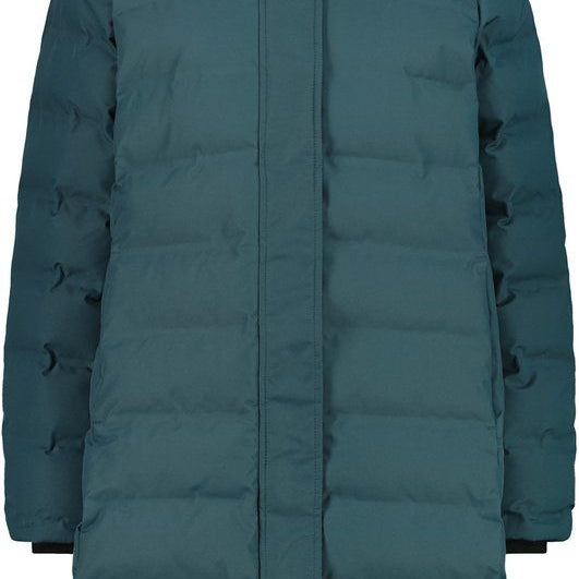 WOMAN COAT FIX HOOD