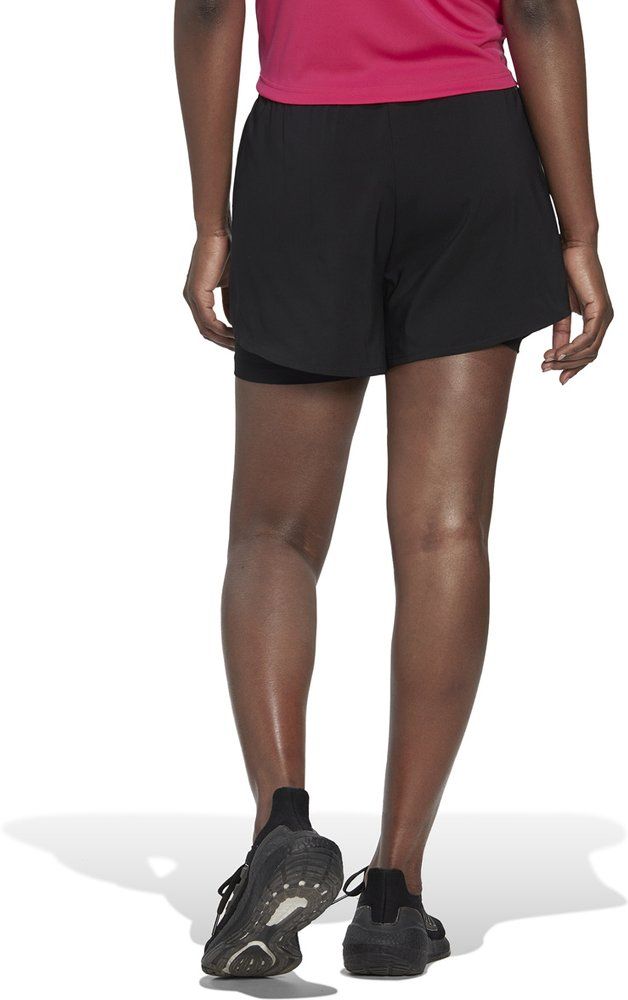 ADIDAS Damen Shorts AEROREADY Made for Training Minimal Two-in-One