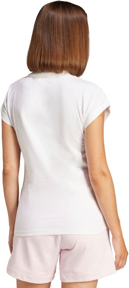 ADIDAS Damen Shirt Essentials Linear Cotton