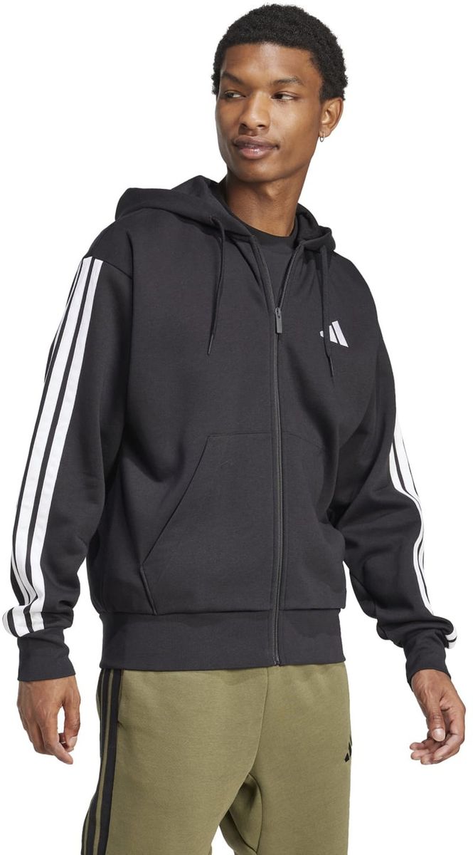 ADIDAS Herren Kapuzensweat Essentials 3-Streifen