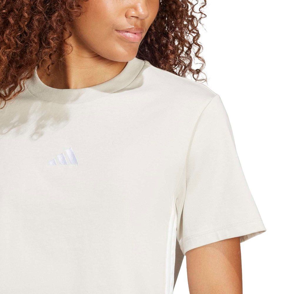 ADIDAS Damen Shirt Essentials 3-Streifen Cotton