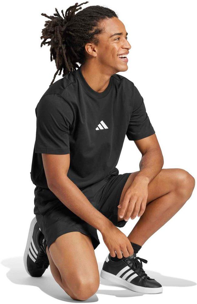 ADIDAS Herren Shirt Essentials Small Logo Single Jersey