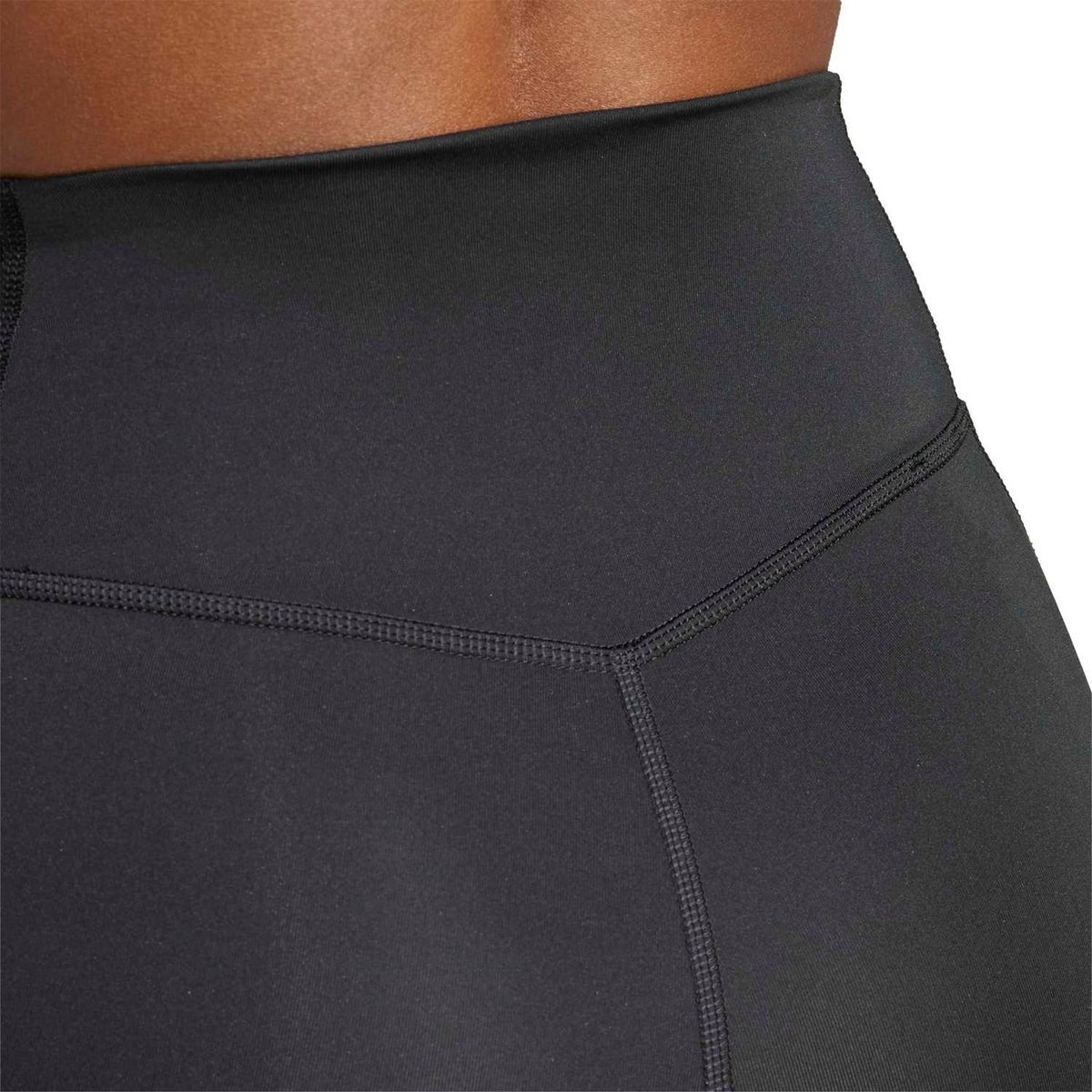 ADIDAS Damen Tight Optime 3-Streifen kurze (Länge 5 Zoll)