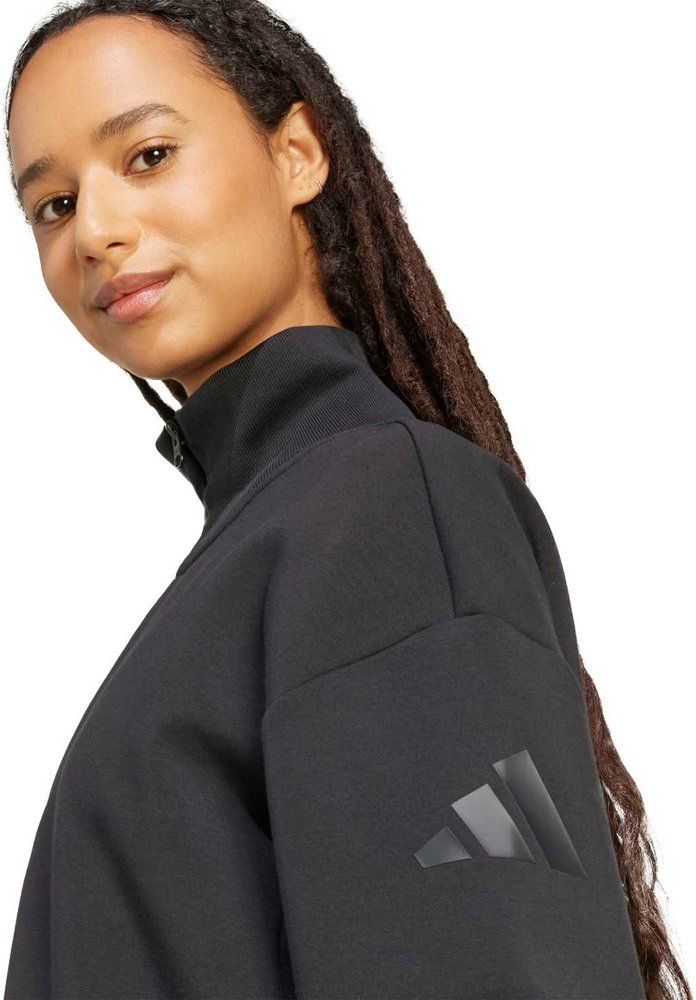 ADIDAS Damen Sweatshirt Soft Lux Quarter-Zip