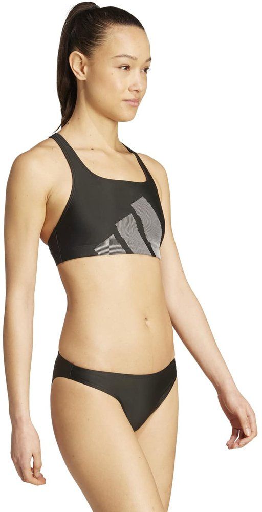 ADIDAS Damen Bikini Big Bars -Set mit C-förmigem Rücken