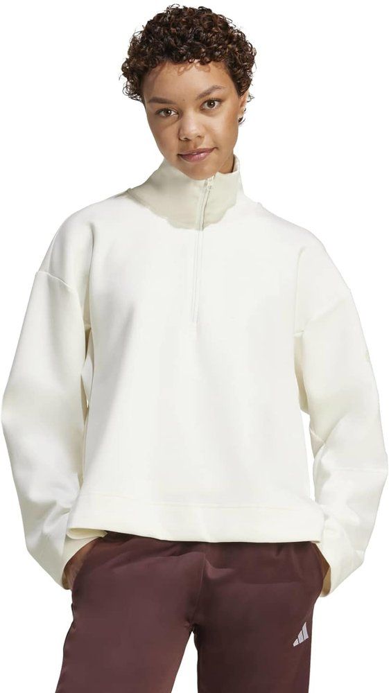 ADIDAS Damen Sweatshirt Soft Lux Quarter-Zip