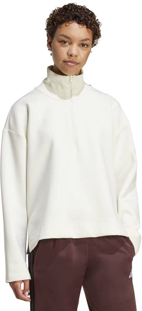 ADIDAS Damen Sweatshirt Soft Lux Quarter-Zip