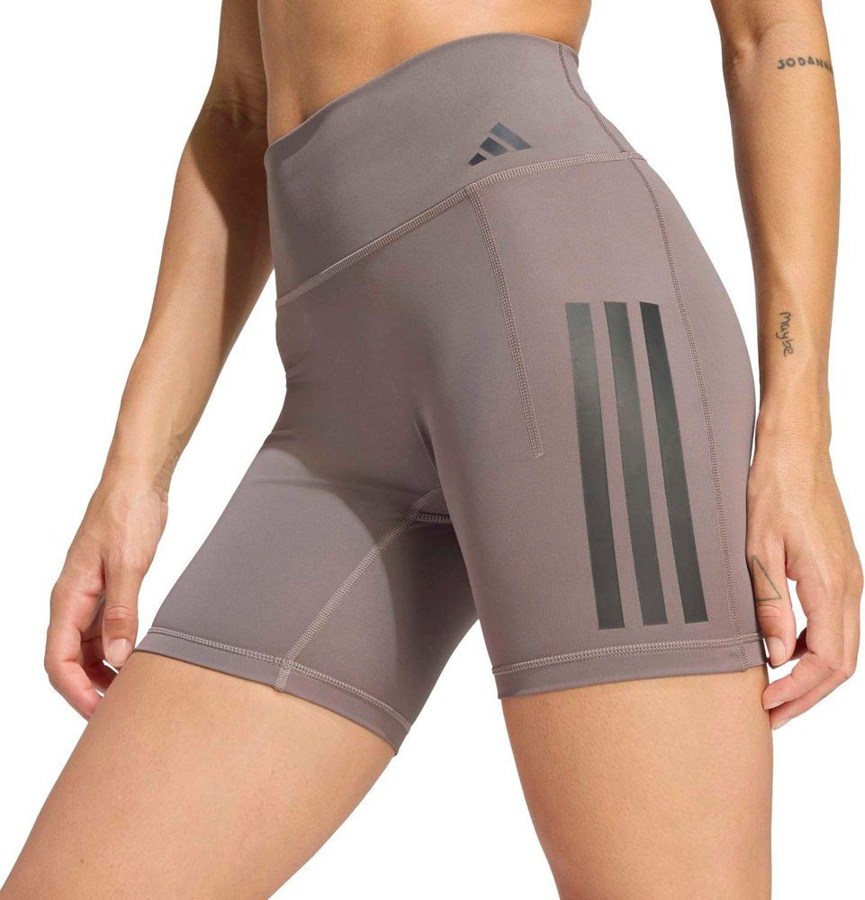 ADIDAS Damen Tight Optime Workout 3-Streifen Kurze (Länge 5 Zoll)