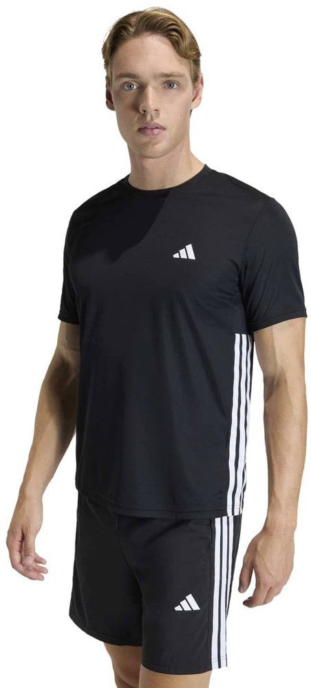ADIDAS Herren Shirt WORKOUT ESSENTIALS BASE 3-STREIFEN