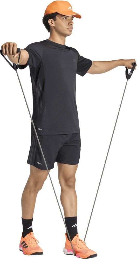 ADIDAS Herren Shorts TECH ESSENTIALS WORKOUT 3-STREIFEN (Länge 7 Zoll)