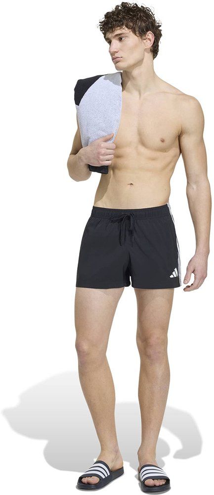 ADIDAS Herren Badeshorts 3-STREIFEN 3 ZOLL