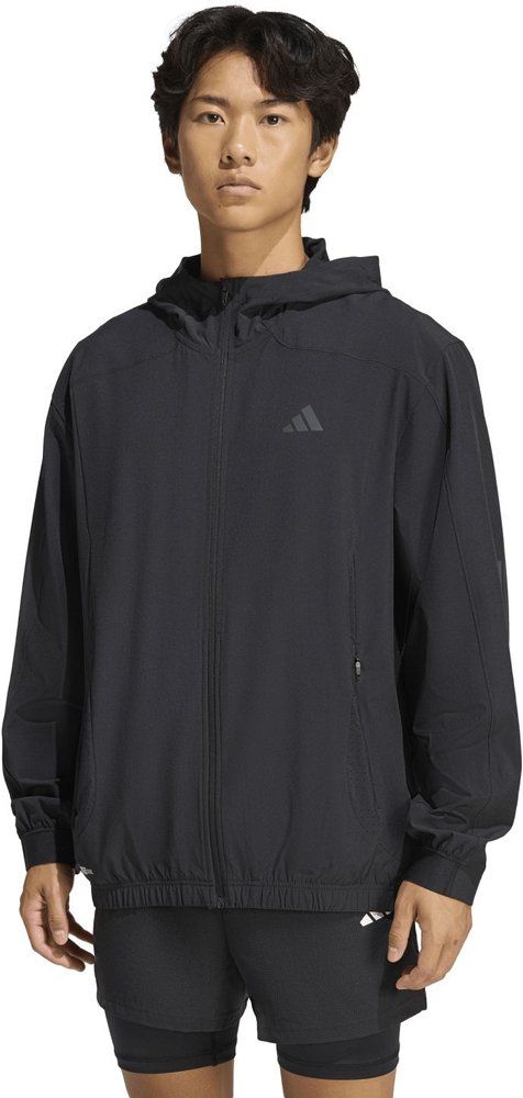 ADIDAS Herren Kapuzensweat TECH ESSENTIALS WORKOUT TRACK TOP