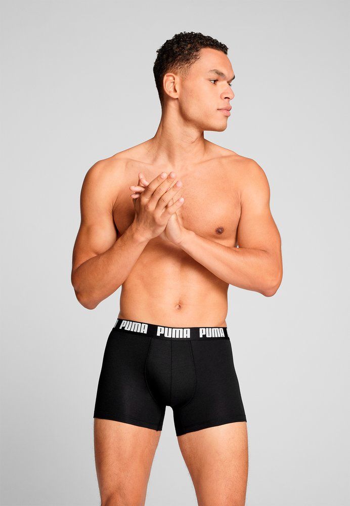 PUMA Herren Unterhose MEN EVERYDAY BASIC BOXER 2P