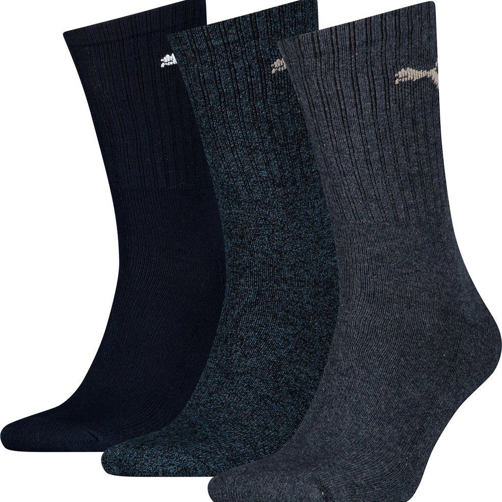 PUMA UNISEX CREW SOCK 3P