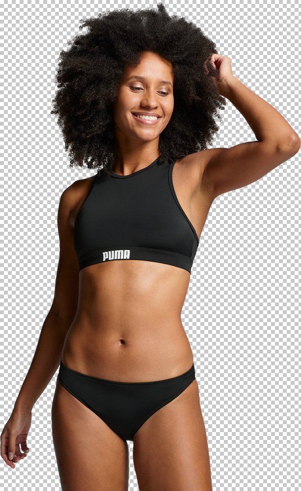 PUMA Damen Top SWIM WOMEN RACERBACK SWIM TOP