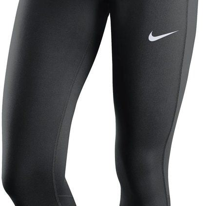 NIKE Damen Tight Nike Pro Women's Mid-Rise Mesh-Pane