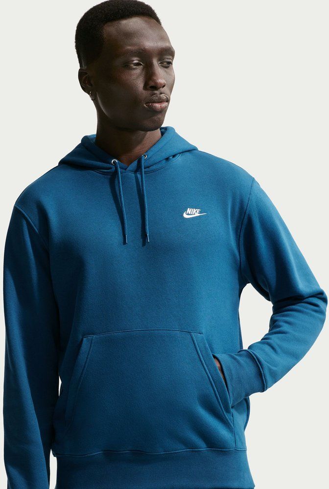 NIKE Herren Shirt M NK CLUB BB PO HOODIE