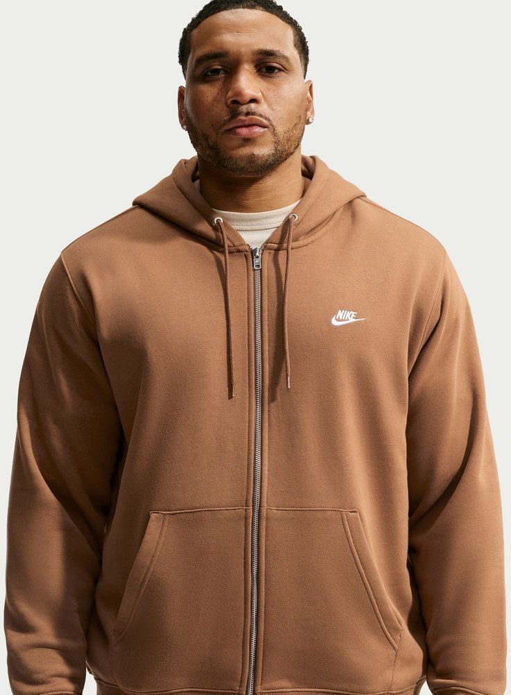 NIKE Herren Shirt M NK CLUB BB FZ HOODIE