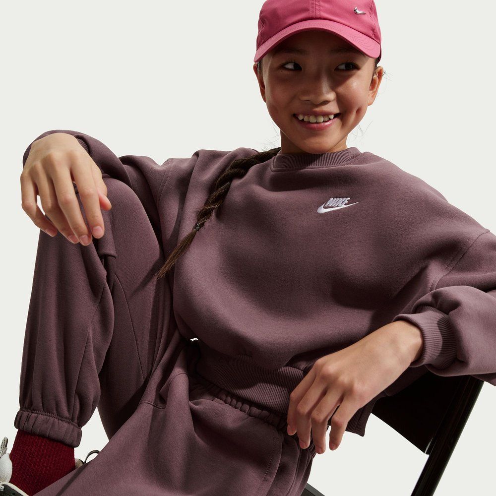 NIKE Kinder Sweatshirt Nike Sportswear Club Fleece Girls'