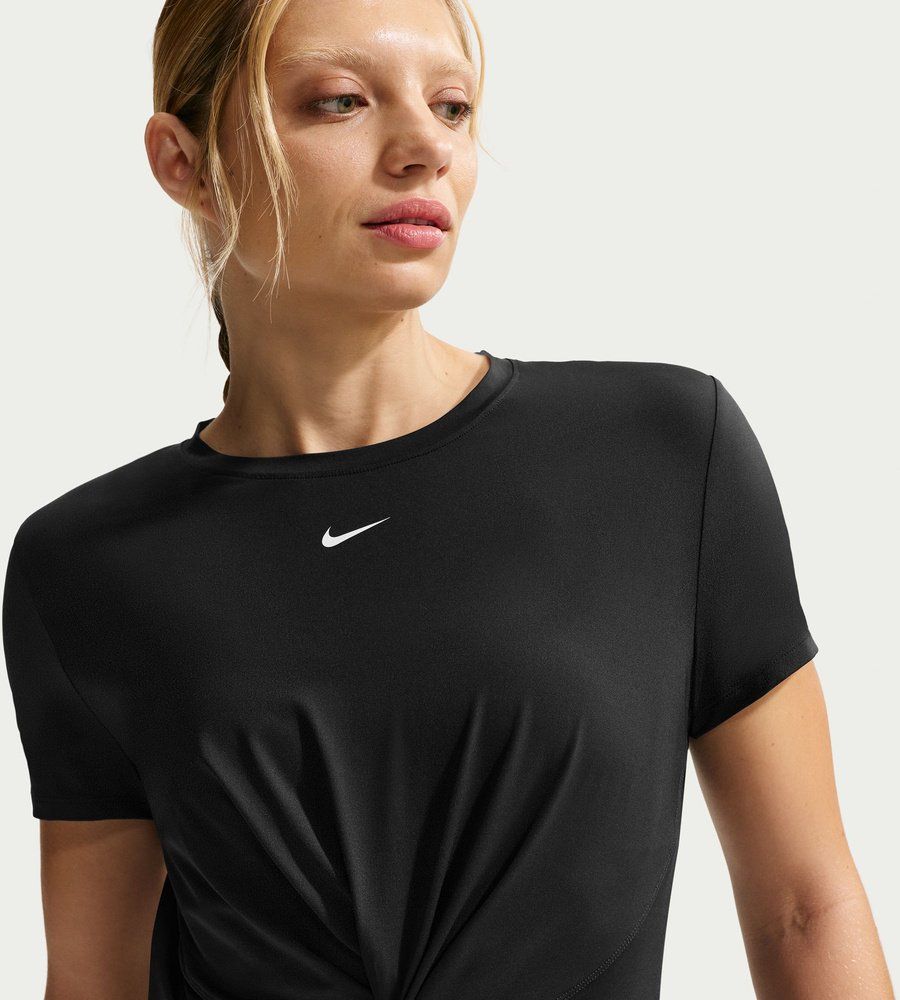 NIKE Damen Top W NK ONE CLASSIC TWST SS