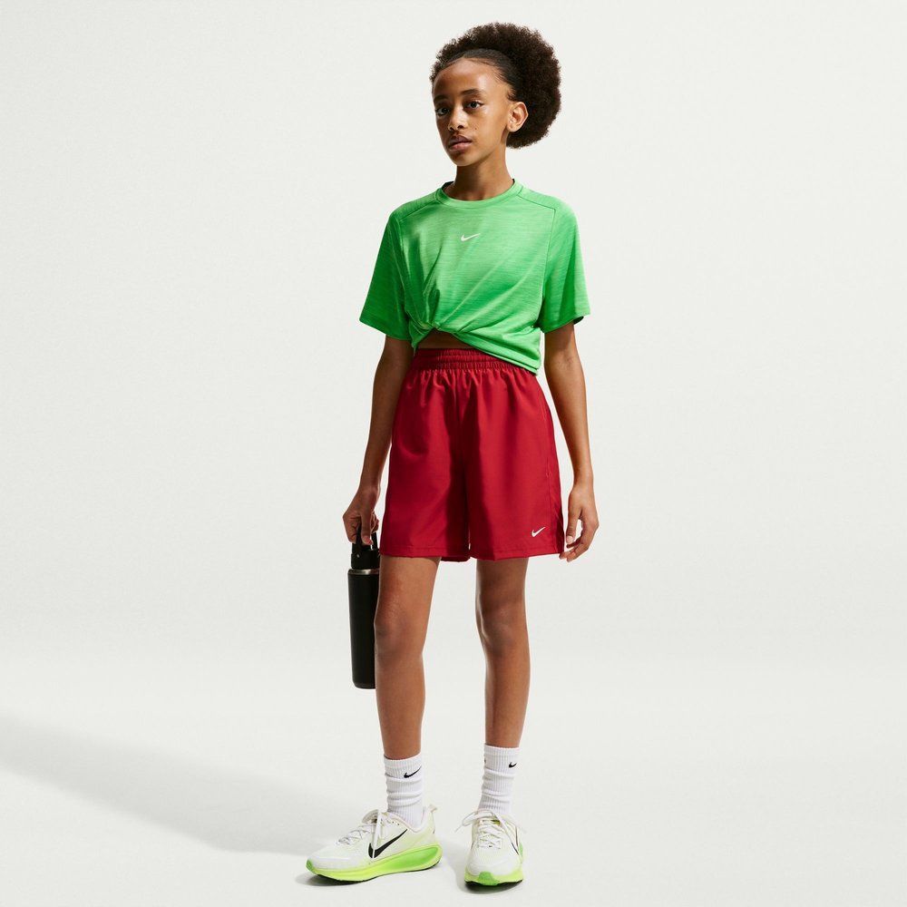 NIKE Kinder Shirt B NK DF MULTI SS TOP LBR HTHR