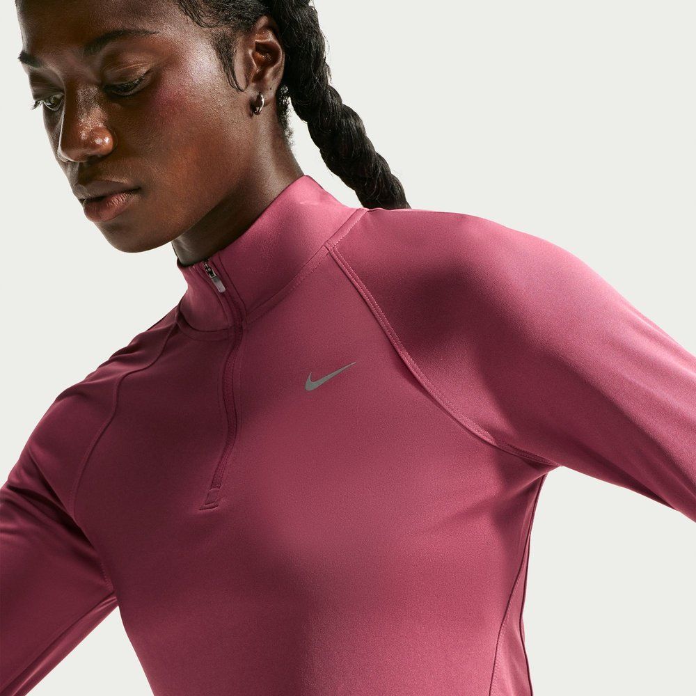 NIKE Damen T-Shirt W NK TEMPO DF HZ TP