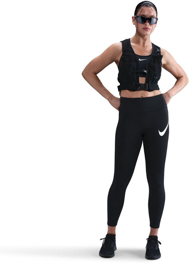 NIKE Damen Tights 7/8 Tempo Swoosh Run