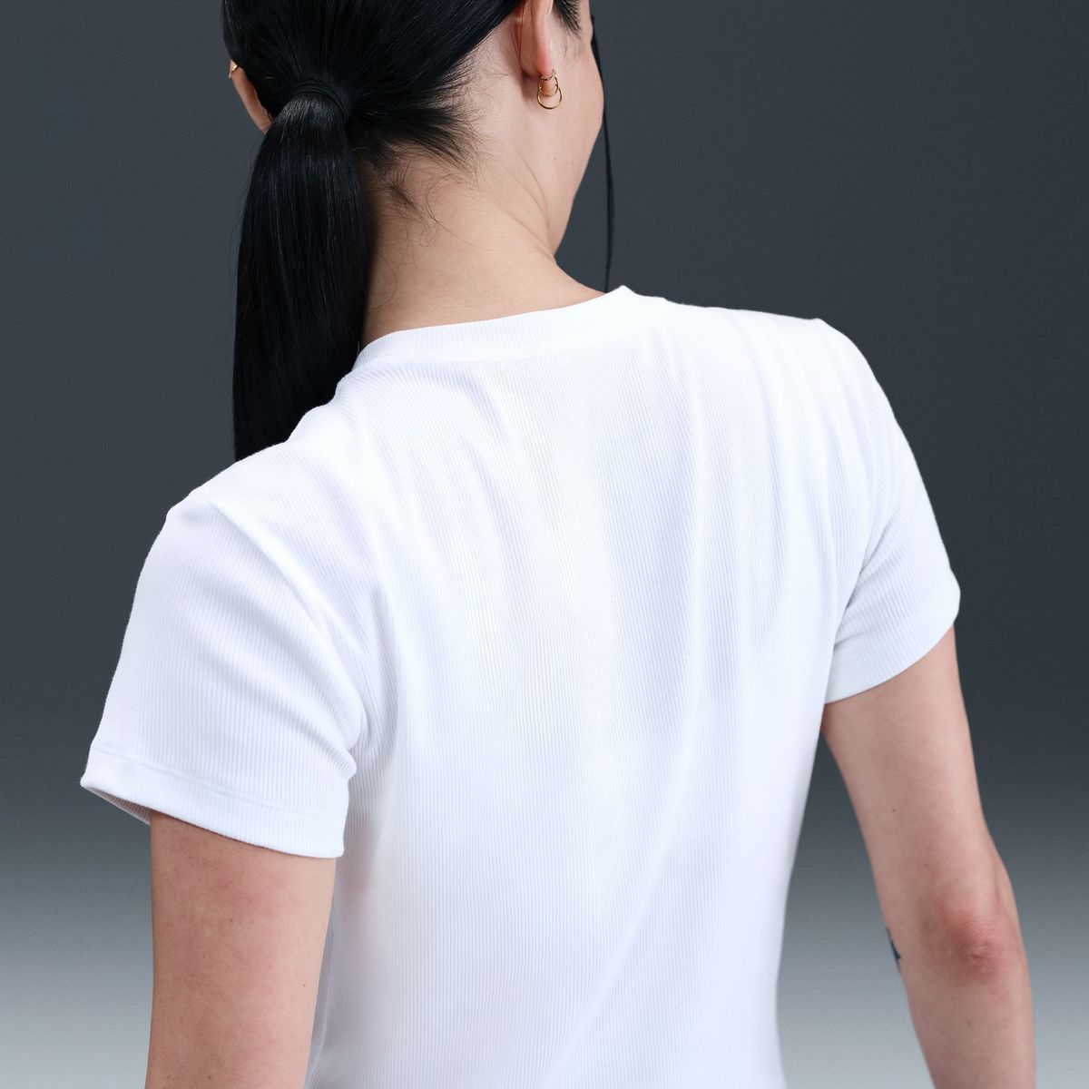 W NSW RIB TGHT SS TEE