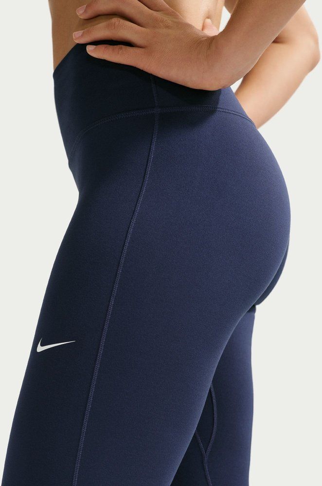 NIKE Damen Sporthose W NK ONE DF HR TGHT FLRE USEAM