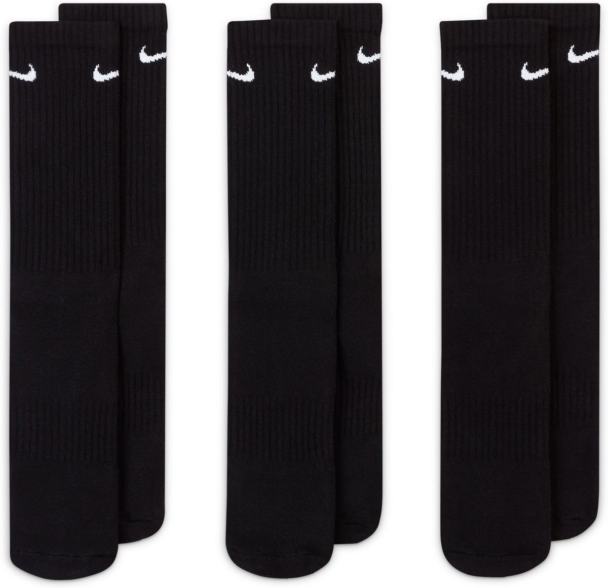NIKE Herren Socken Socke 3 Pack U NK EVERYDAY CUSH CREW 3PR