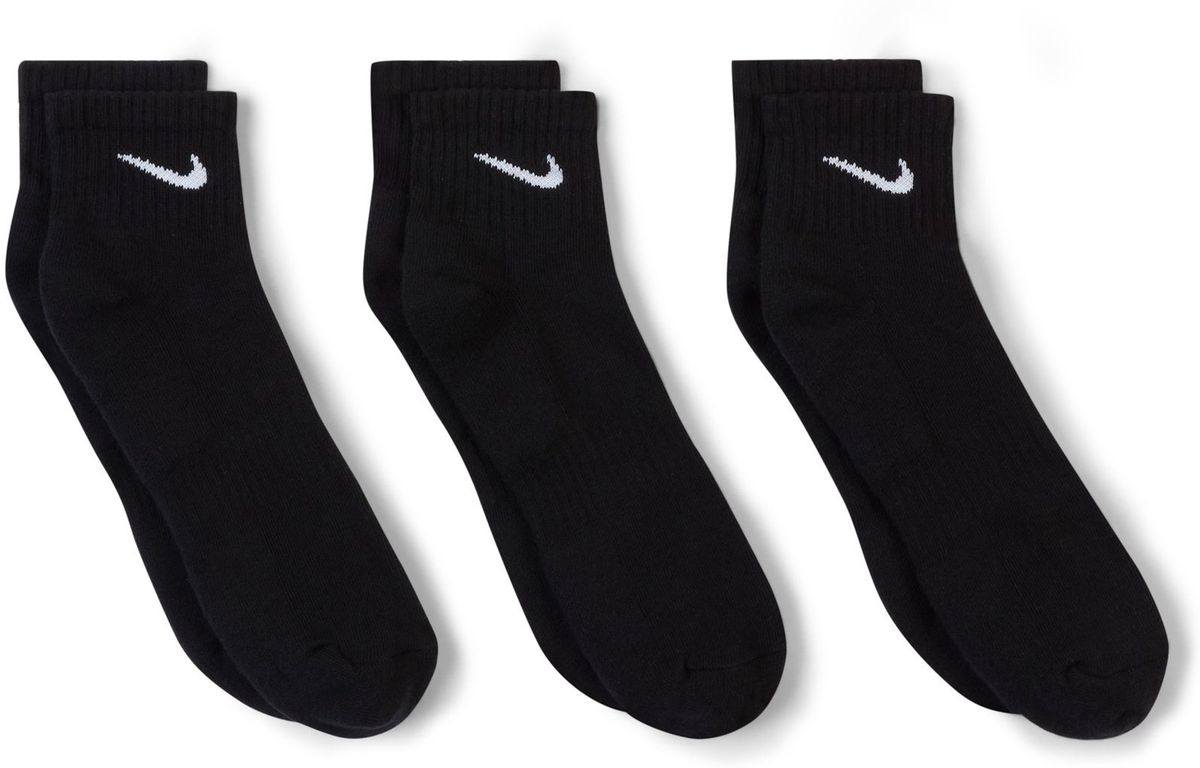NIKE Herren Socken Socke U NK EVERYDAY CUSH QTR 3PR