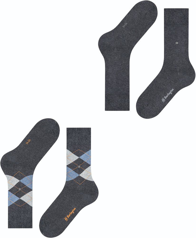 BURLINGTON Everyday 2-Pack Herren Socken