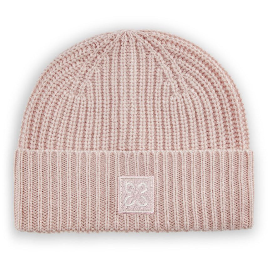 KNITTED HAT ACRYL/WOOL SOLID blue-2