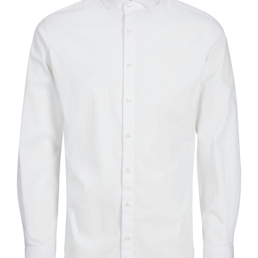 JJEAXEL STRETCH SHIRT LS NOOS JNR