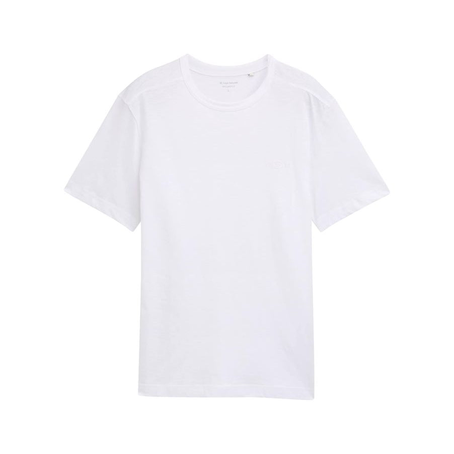Basic T-Shirt aus Baumwolle