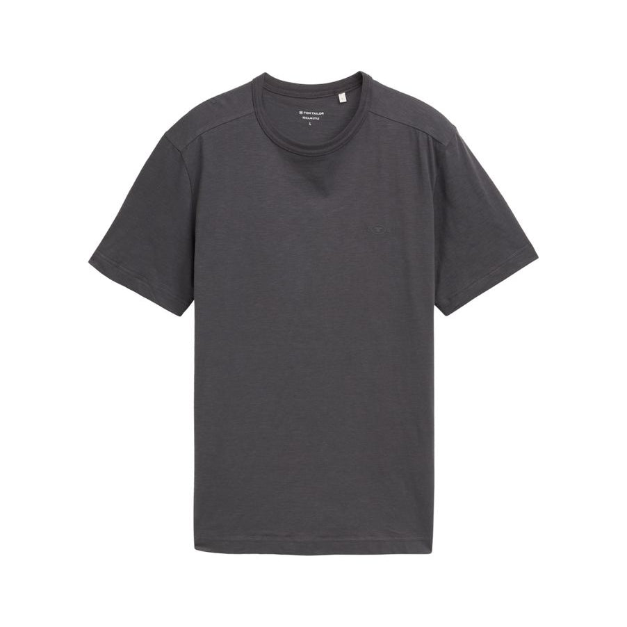 Basic T-Shirt aus Baumwolle