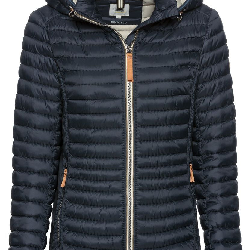 Winddichte Steppjacke mit 2-Wege Reißverschluss