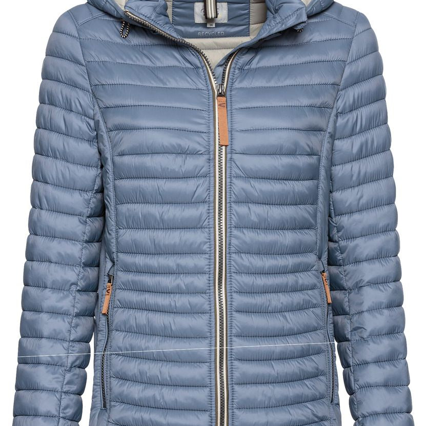 Winddichte Steppjacke mit 2-Wege Reißverschluss