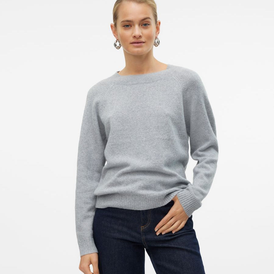 VMDOFFY LS O-NECK BLOUSE GA NOOS