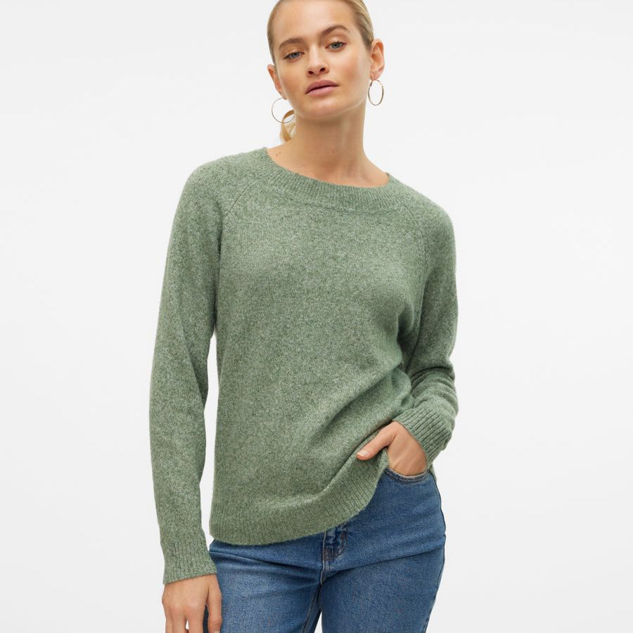 VMDOFFY LS O-NECK BLOUSE GA NOOS