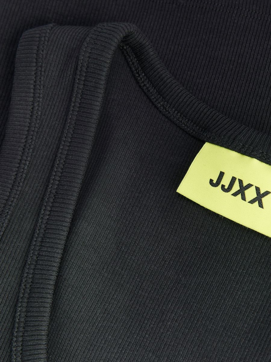 JXFRIDA SL U-NECK TOP JRS NOOS