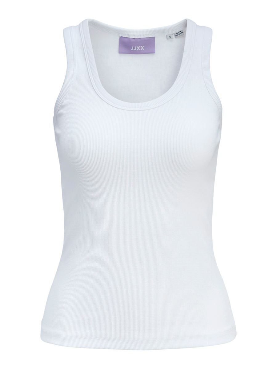 JXFRIDA SL U-NECK TOP JRS NOOS